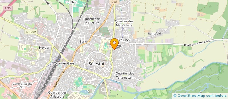 localisation de l'entreprise 893 426 098   SELESTAT