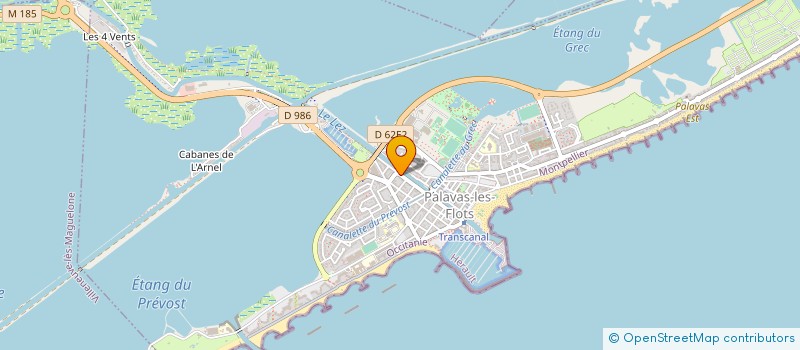 localisation de l'entreprise 893 430 314  à PALAVAS-LES-FLOTS