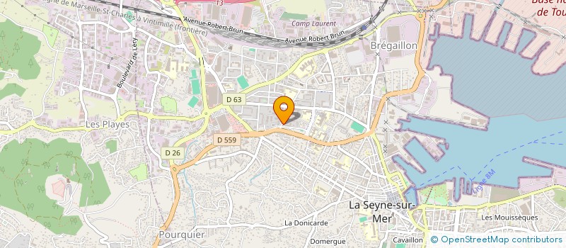 localisation de l'entreprise 893 475 301 à LA SEYNE-SUR-MER