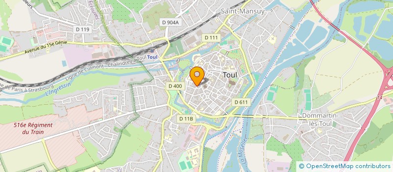 localisation de l'entreprise 893 479 501   TOUL