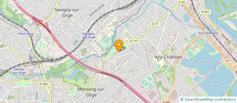 localisation de l'entreprise 893 480 335 à VIRY-CHATILLON