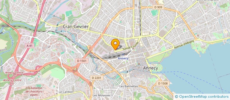 localisation de l'entreprise 893 496 570 à ANNECY