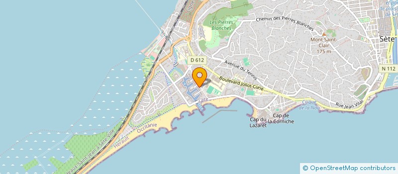 localisation de l'entreprise 893 508 614   SETE