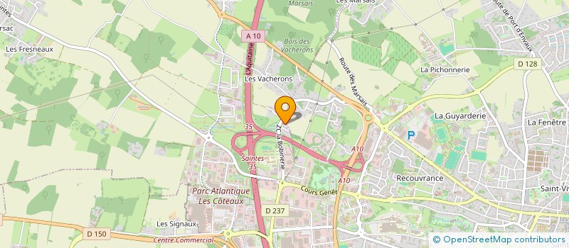 localisation de l'entreprise 893 521 294   SAINTES