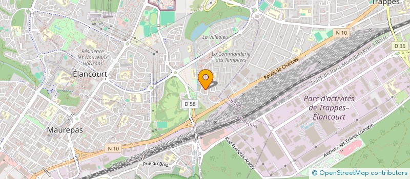 localisation de l'entreprise 893 526 673   ELANCOURT