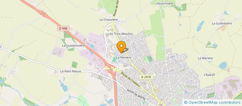 localisation de l'entreprise 893 529 156 à LONGEVILLE-SUR-MER