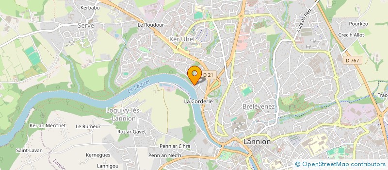 localisation de l'entreprise 893 532 796   PERROS-GUIREC