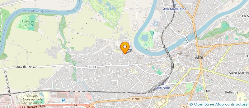 localisation de l'entreprise 893 571 463  à ALBI