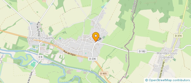 localisation de l'entreprise 893 576 108   FLOGNY-LA-CHAPELLE