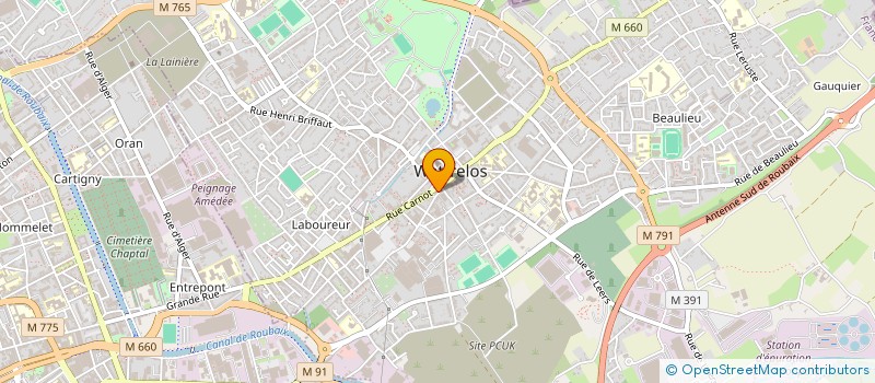 localisation de l'entreprise 893 586 297   TOURCOING