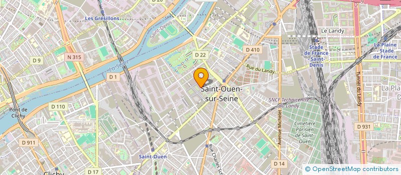 localisation de l'entreprise 893 595 728 à SAINT-OUEN-SUR-SEINE
