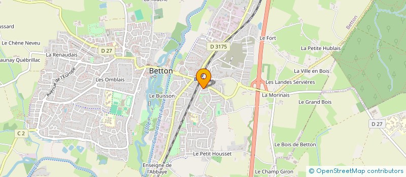 localisation de l'entreprise 893 604 306   BETTON