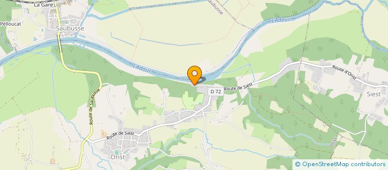 localisation de l'entreprise 893 629 469   SAULT-DE-NAVAILLES