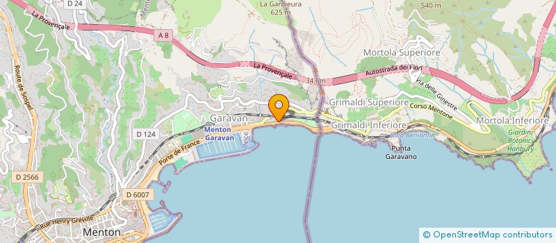 localisation de l'entreprise 893 633 164   ROQUEBRUNE-CAP-MARTIN