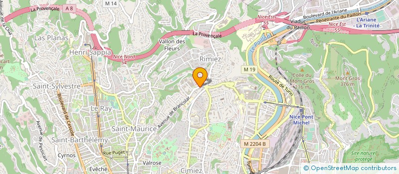 localisation de l'entreprise 893 642 363 à BASTIA