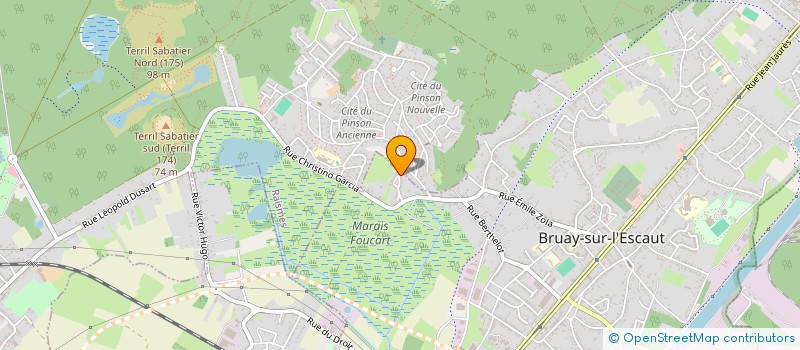 localisation de l'entreprise 893 648 345   BRUAY-SUR-L'ESCAUT