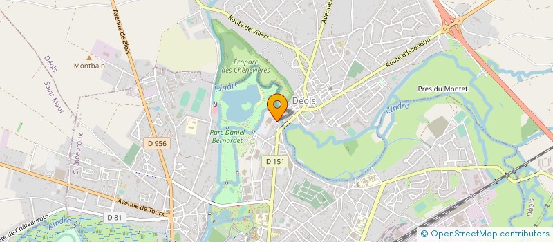 localisation de l'entreprise 893 653 964 à CHATEAUROUX
