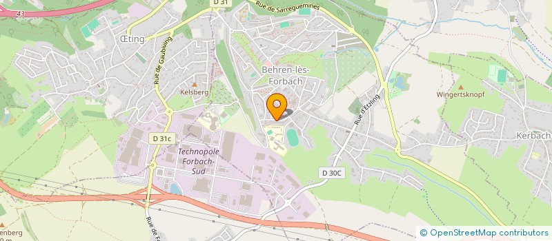 localisation de l'entreprise 893 661 405   BEHREN-LES-FORBACH