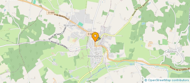 localisation de l'entreprise 893 674 580 à LAVALADE