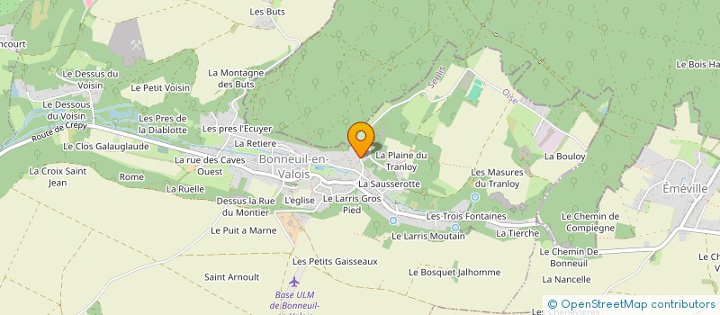 localisation de l'entreprise 893 677 583   BONNEUIL-EN-VALOIS