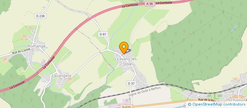 localisation de l'entreprise 893 686 279 à ORCHAMPS