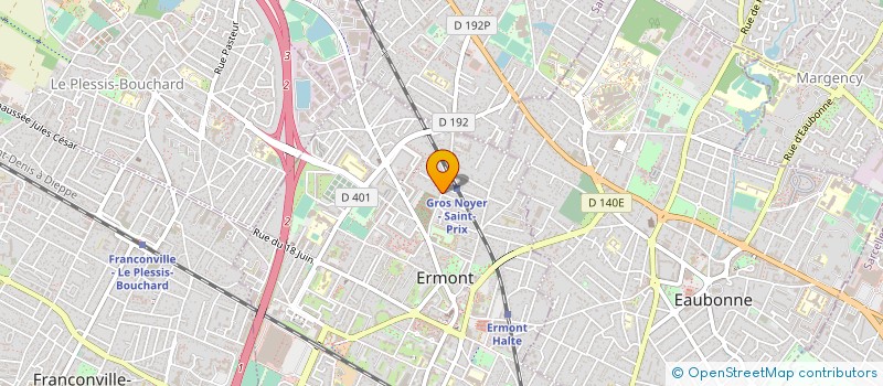 localisation de l'entreprise 893 686 808   ERMONT