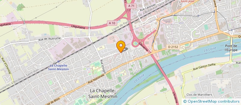 localisation de l'entreprise 893 697 581 à LA CHAPELLE-SAINT-MESMIN