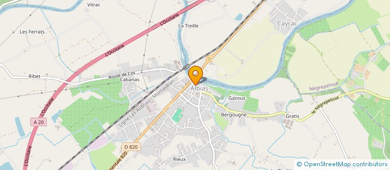 localisation de l'entreprise 893 707 356   ALBIAS