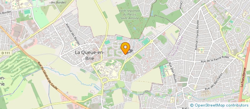 localisation de l'entreprise 893 709 600   LA QUEUE-EN-BRIE