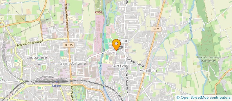 localisation de l'entreprise 893 724 492   AUREILHAN