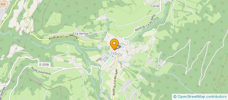 localisation de l'entreprise 893 744 771   THEYS