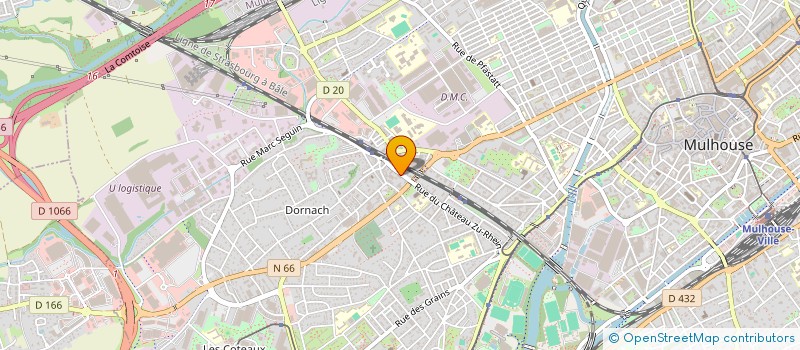 localisation de l'entreprise 893 752 840   MULHOUSE