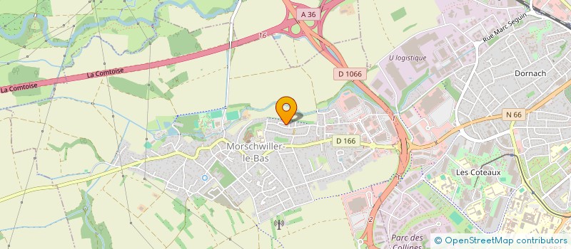 localisation de l'entreprise 893 757 666   MORSCHWILLER-LE-BAS