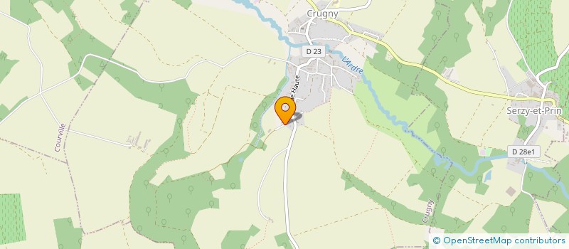 localisation de l'entreprise 893 759 118   CRUGNY