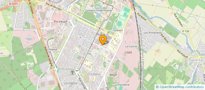 localisation de l'entreprise 893 760 983 à ORLEANS