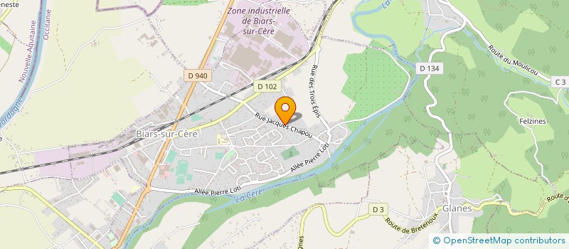 localisation de l'entreprise 893 768 820   LIOURDRES