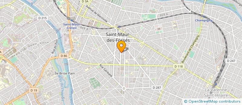 localisation de l'entreprise 893 771 741  à SAINT-MAUR-DES-FOSSES