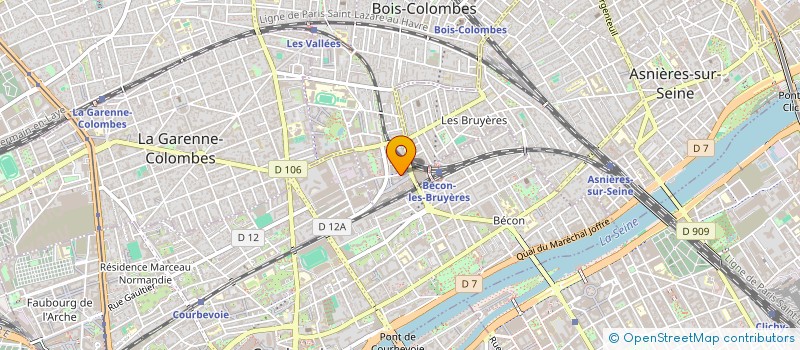 localisation de l'entreprise 893 781 955 à BOIS-COLOMBES