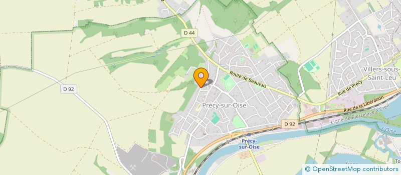 localisation de l'entreprise 893 789 040   PRECY-SUR-OISE