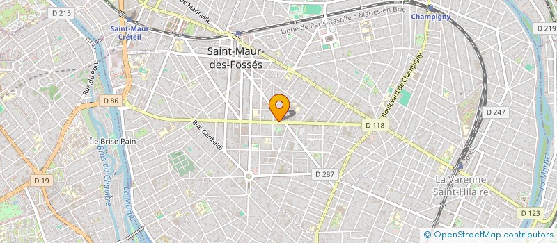 localisation de l'entreprise 893 790 709  à SAINT-MAUR-DES-FOSSES