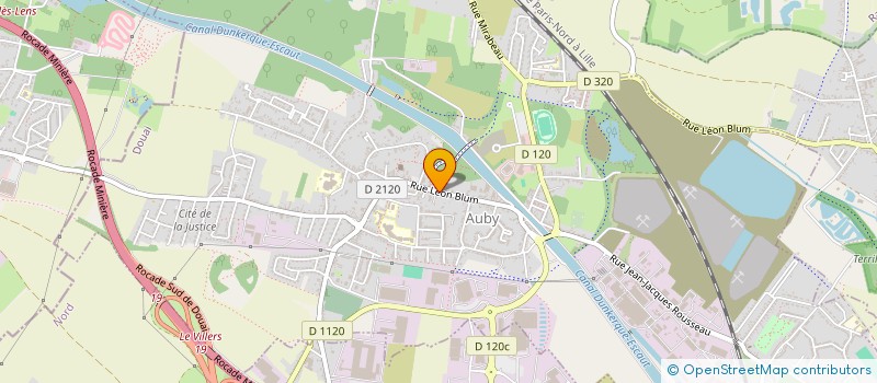 localisation de l'entreprise 893 797 043   AUBY