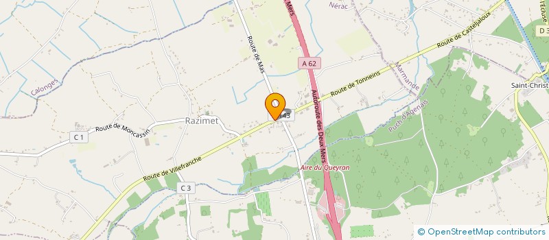 localisation de l'entreprise 893 803 783   RAZIMET