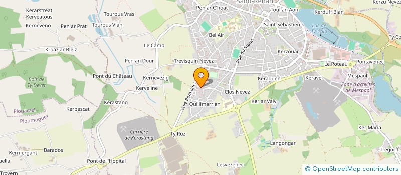 localisation de l'entreprise 893 804 393  à SAINT-RENAN