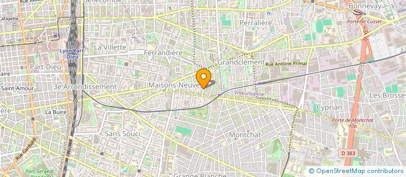 localisation de l'entreprise 893 806 083   VILLEURBANNE