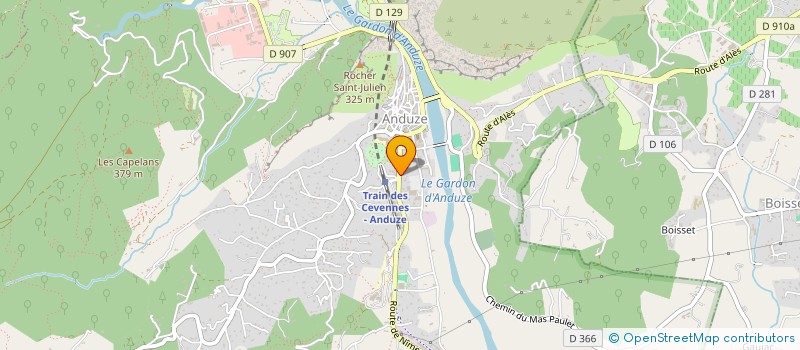 localisation de l'entreprise 893 816 157   ANDUZE