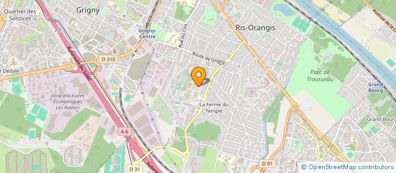 localisation de l'entreprise 893 831 933   RIS-ORANGIS