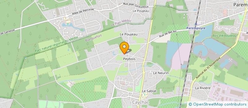 localisation de l'entreprise 893 843 235  à BLANQUEFORT