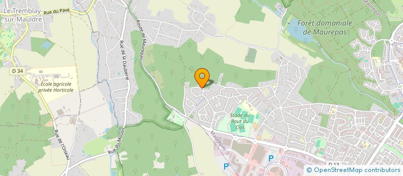 localisation de l'entreprise 893 851 261  à CHAVILLE