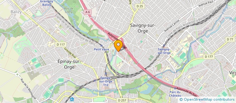 localisation de l'entreprise 893 868 521   VILLIERS-SUR-ORGE