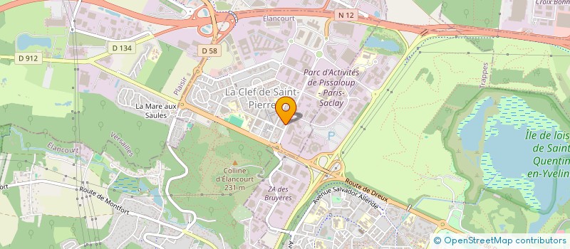 localisation de l'entreprise 893 875 146   ELANCOURT